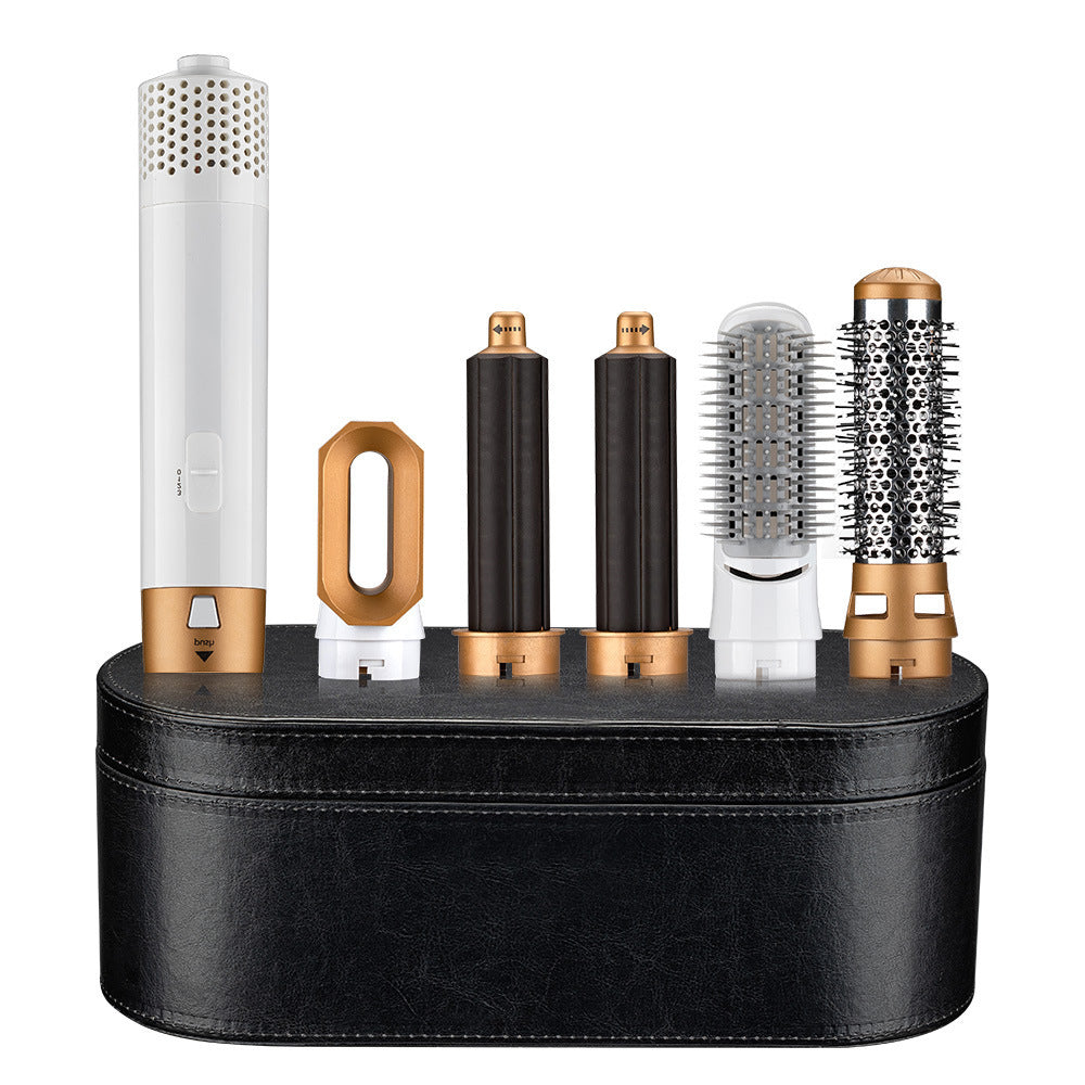 Cross-border Foreign Trade Popular Multi-functional Airy Curl Hot Air Comb Blowing Combs Hair Curler Straight Comb Hair Dryer FLIPSTYLEZLLC