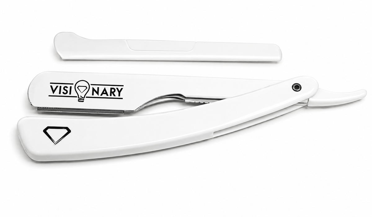 Classic White Razor Visionary Barbers