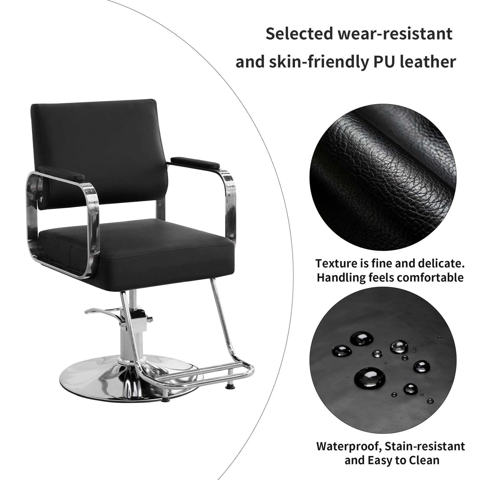 Barber Chair Salon Chair for Hair Stylist Home Furnishers