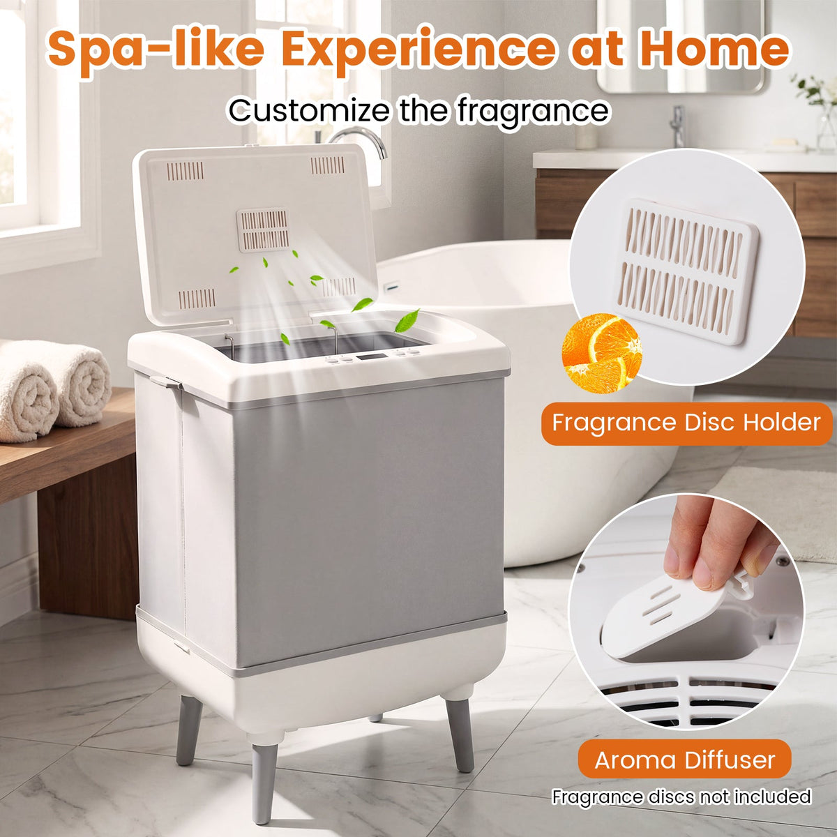 35L Large Towel Warmer with Heating and Drying Modes for Bathroom DirectDeals