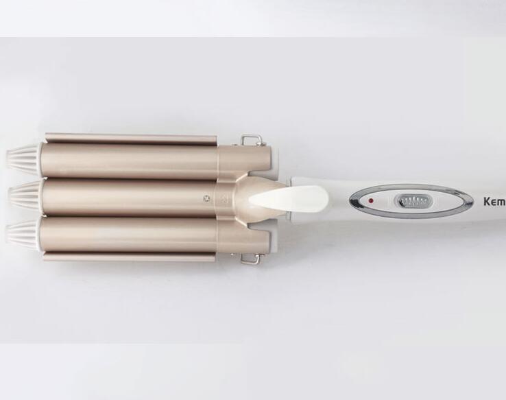 three rod hair curling iron Elyvora LLC