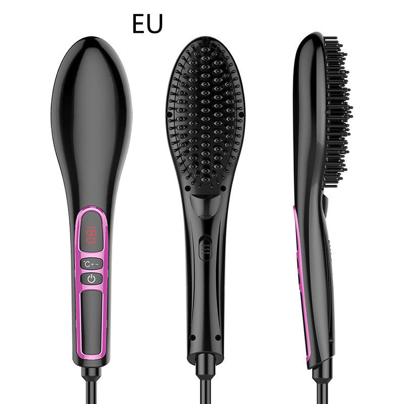 LCD anti-scalding electric hair straightener FLIPSTYLEZLLC
