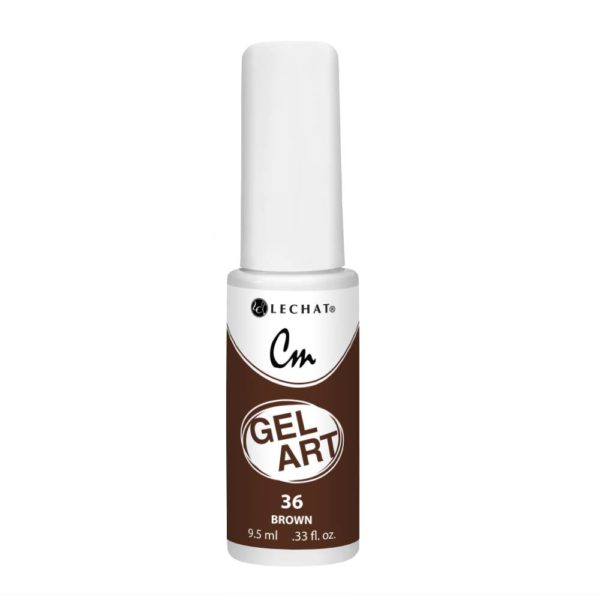 Lechat - CM Gel Art - 36 Brown .3oz Queen Nails & Beauty Supplies