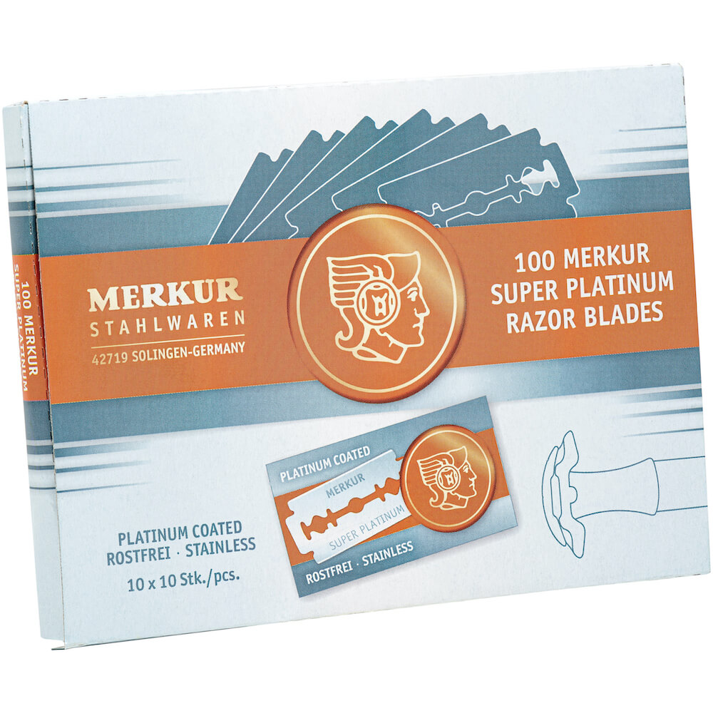 Merkur Super Platinum Razor Blades - 100 Pack Pasteur Pharmacy