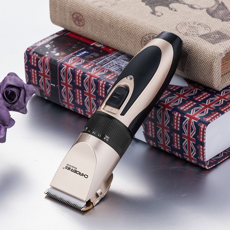 Rechargeable Electric Haircutting Ceramic Hair Clipper FLIPSTYLEZLLC