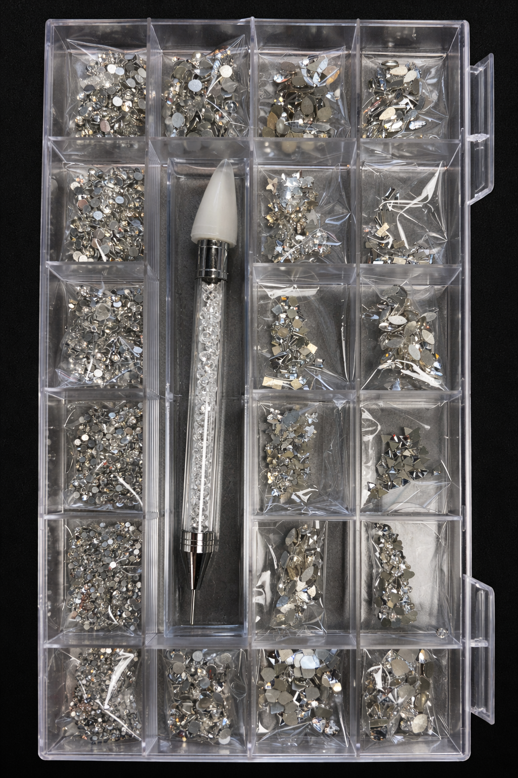Gel-Le - Luxury Rhinestone Kit #34 (Silver)