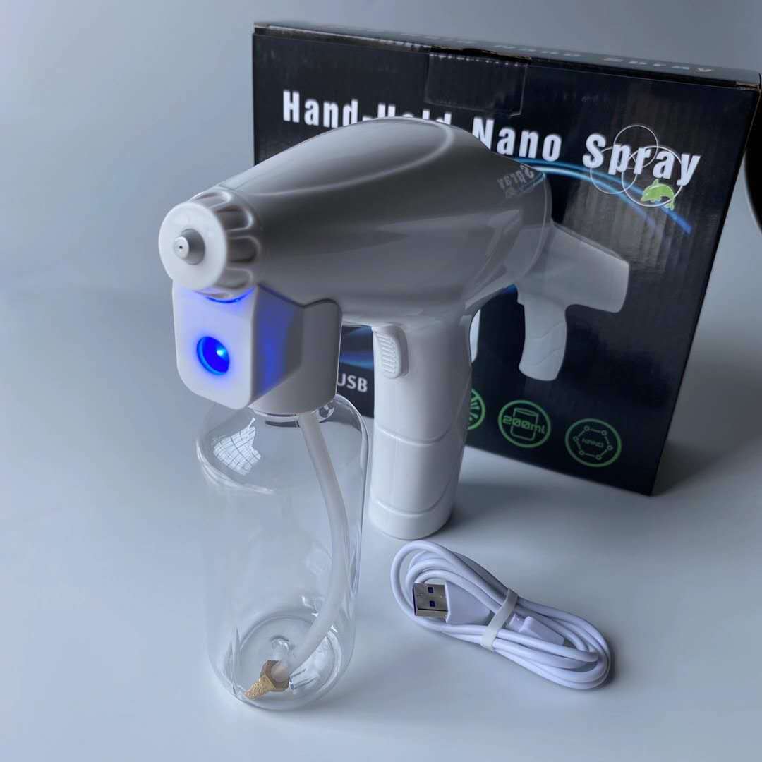 Portable wireless charging nano electrostatic sprayer FLIPSTYLEZLLC