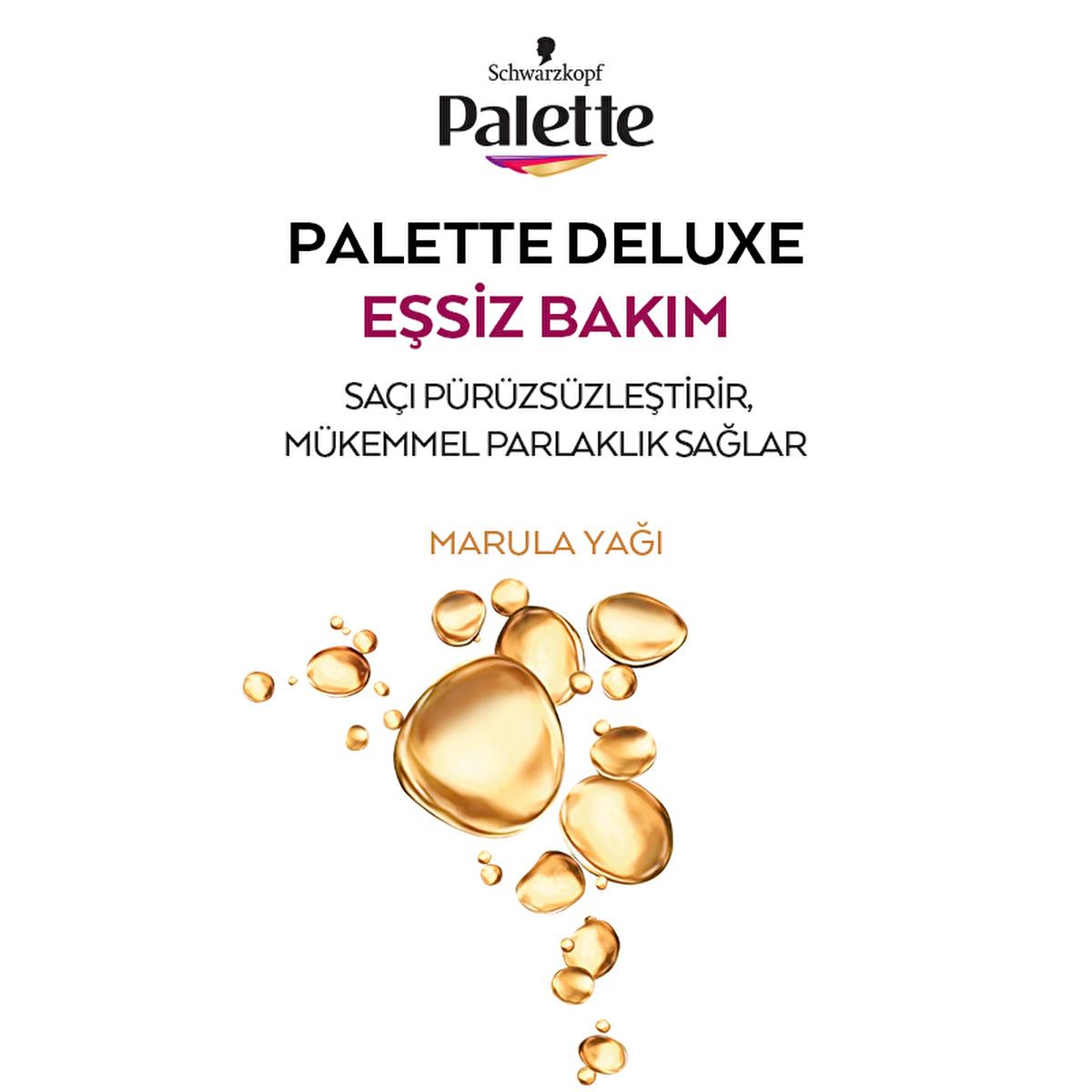 Palette Deluxe Hair Dye 9-0 Blonde - Long-Lasting Rich Color & Nourishment Beauty Care Bag