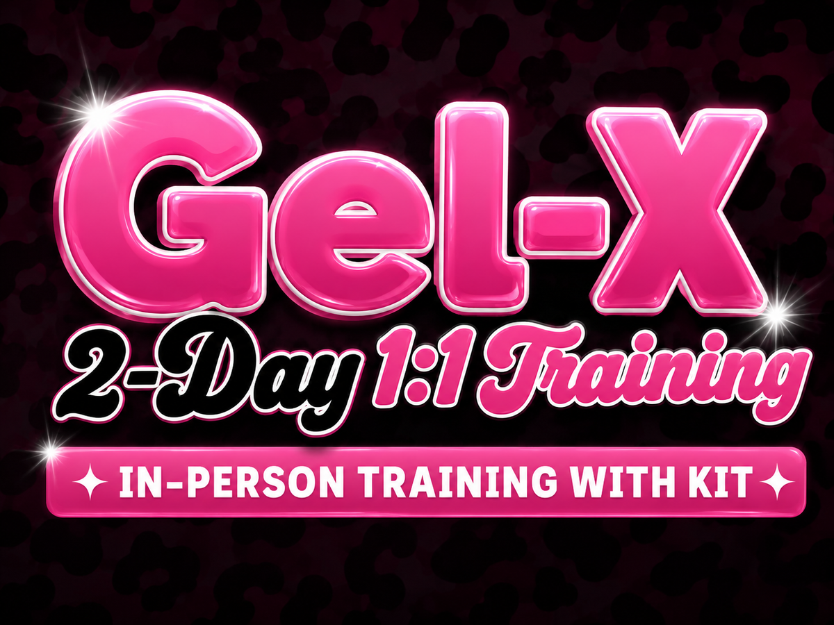 TheNailGoatCo Gel-X Training With Kit (in-person class) TheNailGoat.Co
