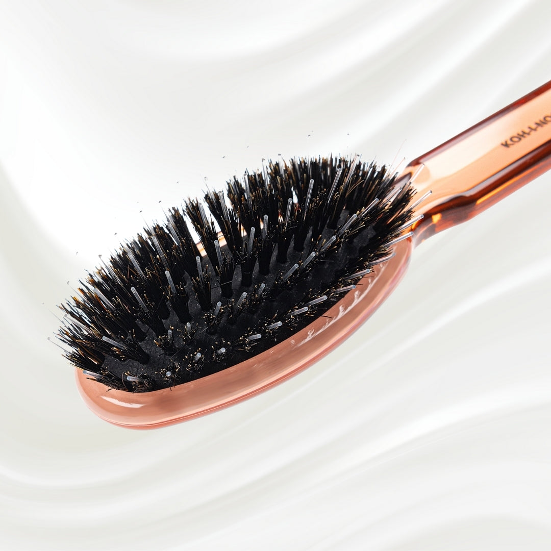 All Seasons Mixed Bristle Brush - Boar & Nylon for Normal to Thick Hair KOH-I-NOOR Beauty USA