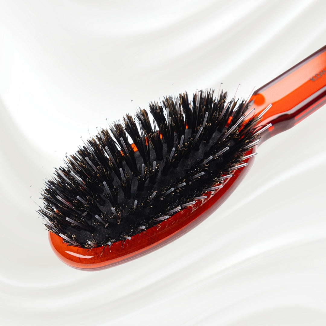 All Seasons Mixed Bristle Brush - Boar & Nylon for Normal to Thick Hair KOH-I-NOOR Beauty USA