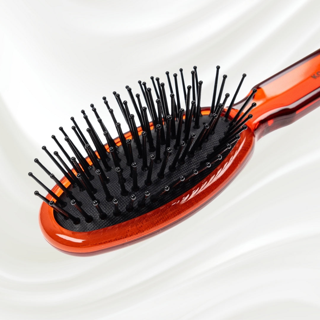 All Seasons Synthetic Pin Hair Brush - Pneumatic Cushion for Thick & Coarse Hair KOH-I-NOOR Beauty USA