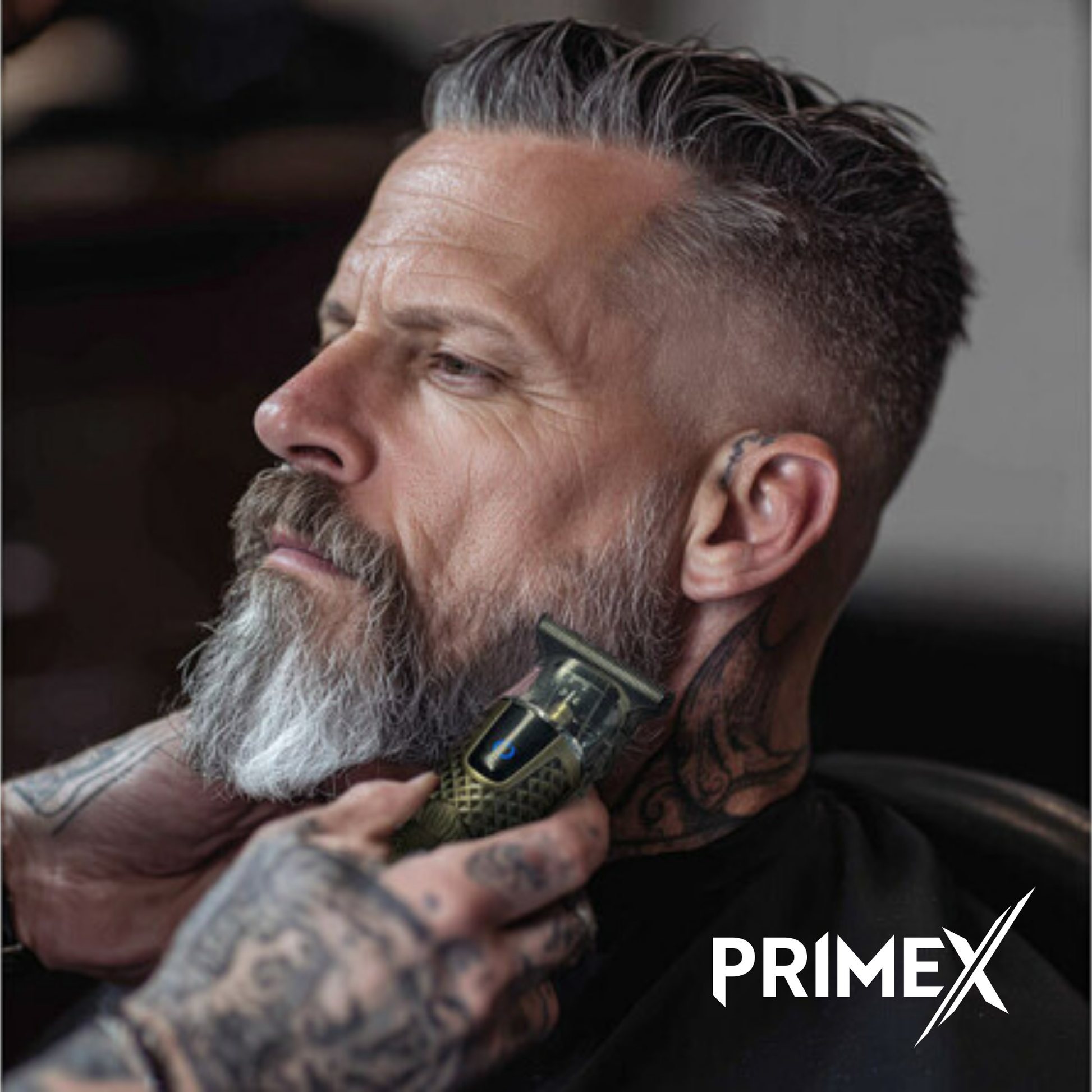 PrimeX Cordless Lithium Outlining Barber Trimmer Brass Annie International, Inc.