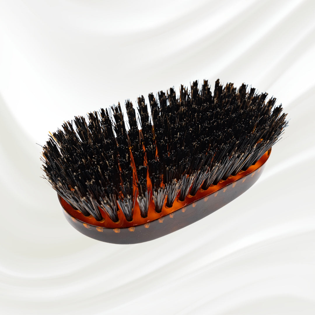 Jaspè Military Boar Bristle Brush - Men's Hair & Beard Grooming KOH-I-NOOR Beauty USA
