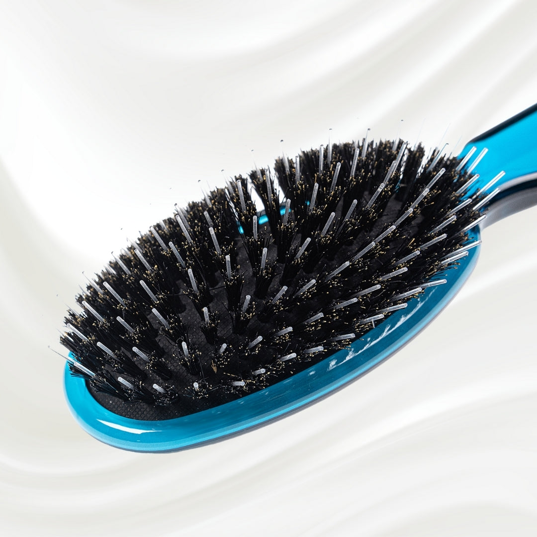 All Seasons Mixed Bristle Brush - Boar & Nylon for Normal to Thick Hair KOH-I-NOOR Beauty USA