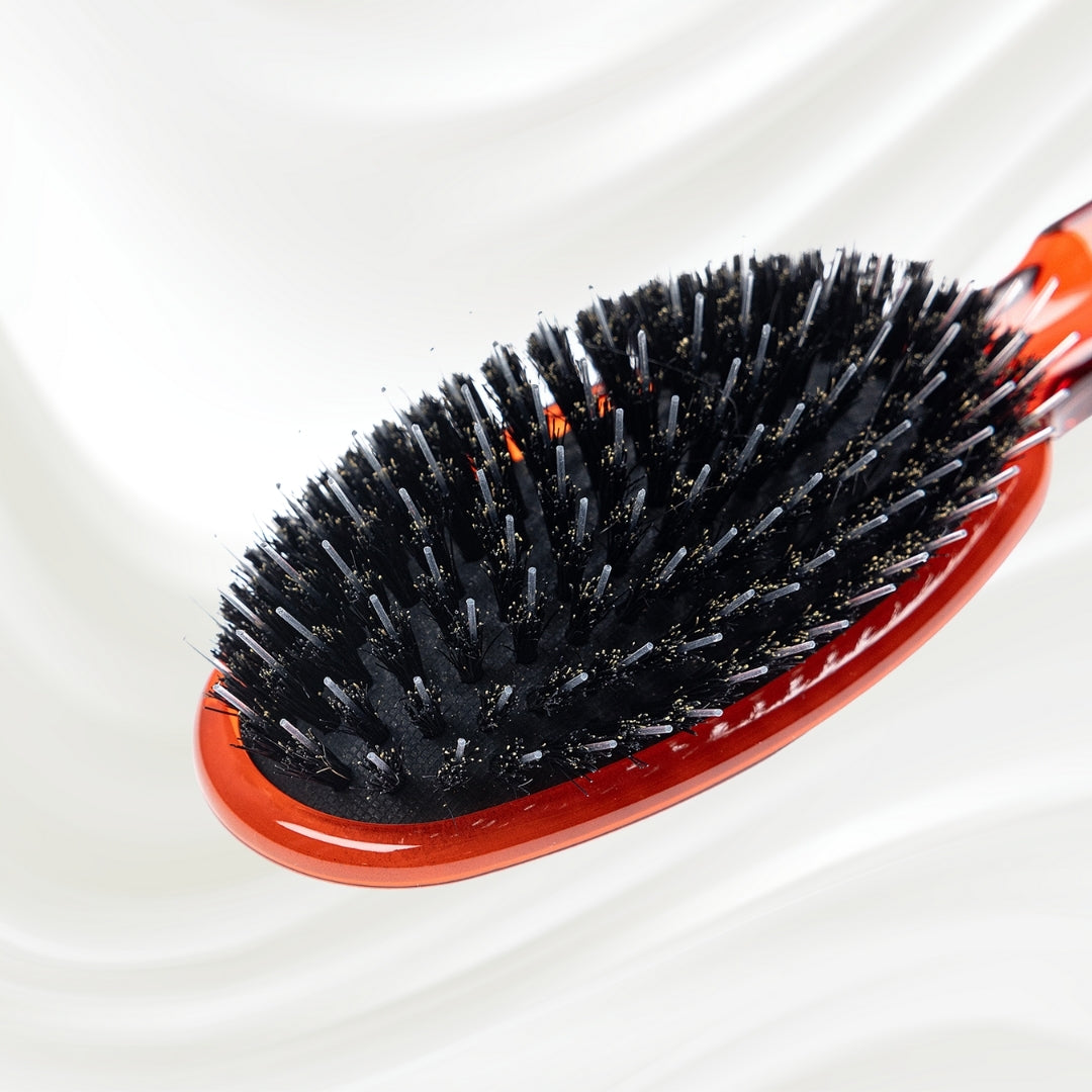 All Seasons Mixed Bristle Brush - Boar & Nylon for Normal to Thick Hair KOH-I-NOOR Beauty USA