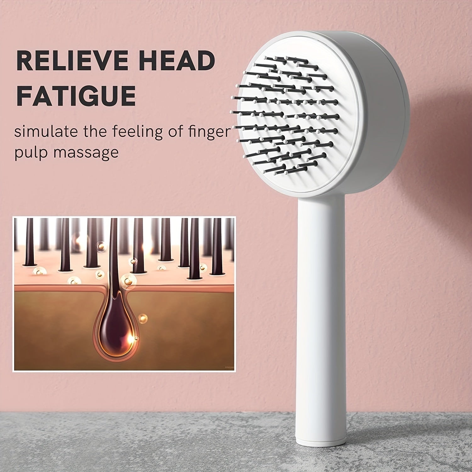 Self-Cleaning Anti-Static Massage Brush Sell My Stuff