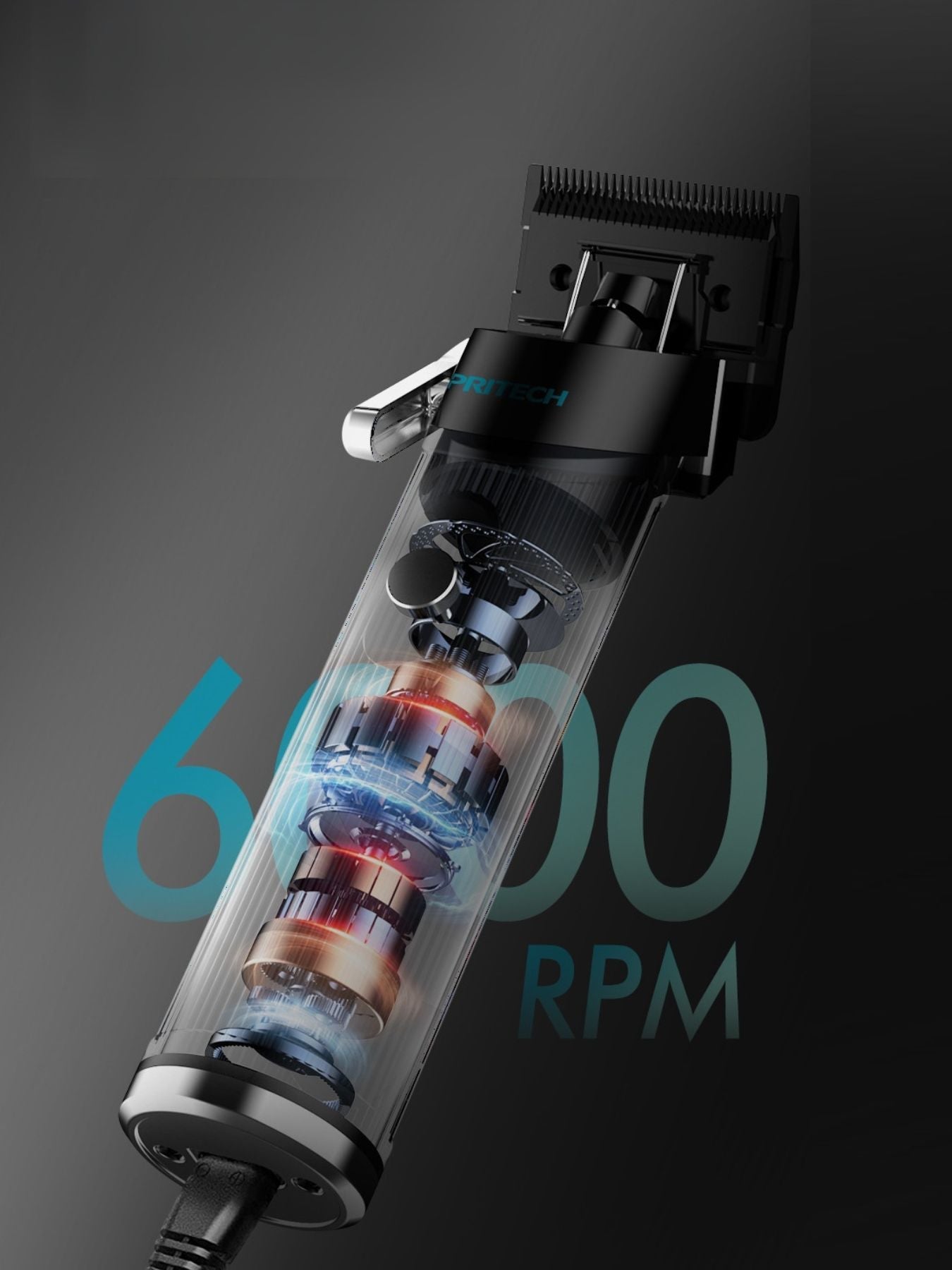 Cordless Rechargeable Hair Clipper Unique Oils