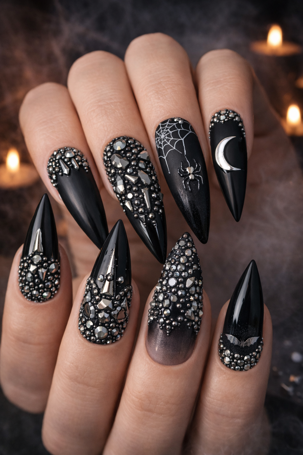 Gel-le - Luxury Rhinestone Kit #13 (Metallic Grey)