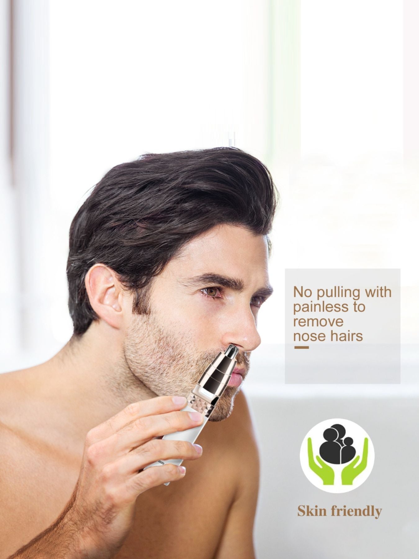 Portable Nose Hair Trimmer Unique Oils