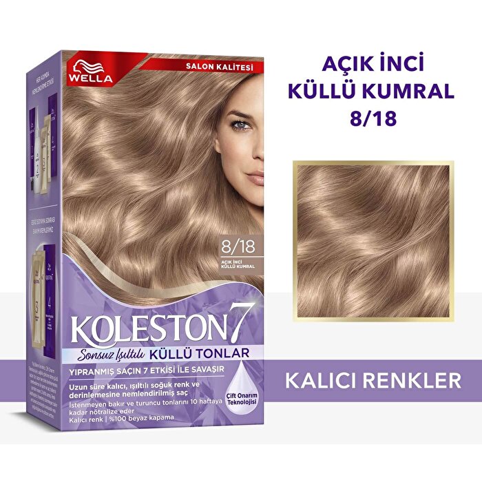 Koleston Hair Color Permanent Cream - Rich Shades | 1-Box Beauty Care Bag