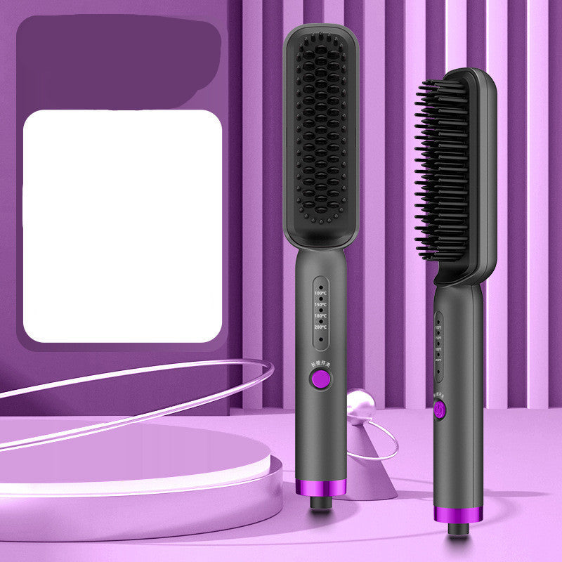 Multifunctional Temperature Control Adjusting Hair Straightening Comb FLIPSTYLEZLLC