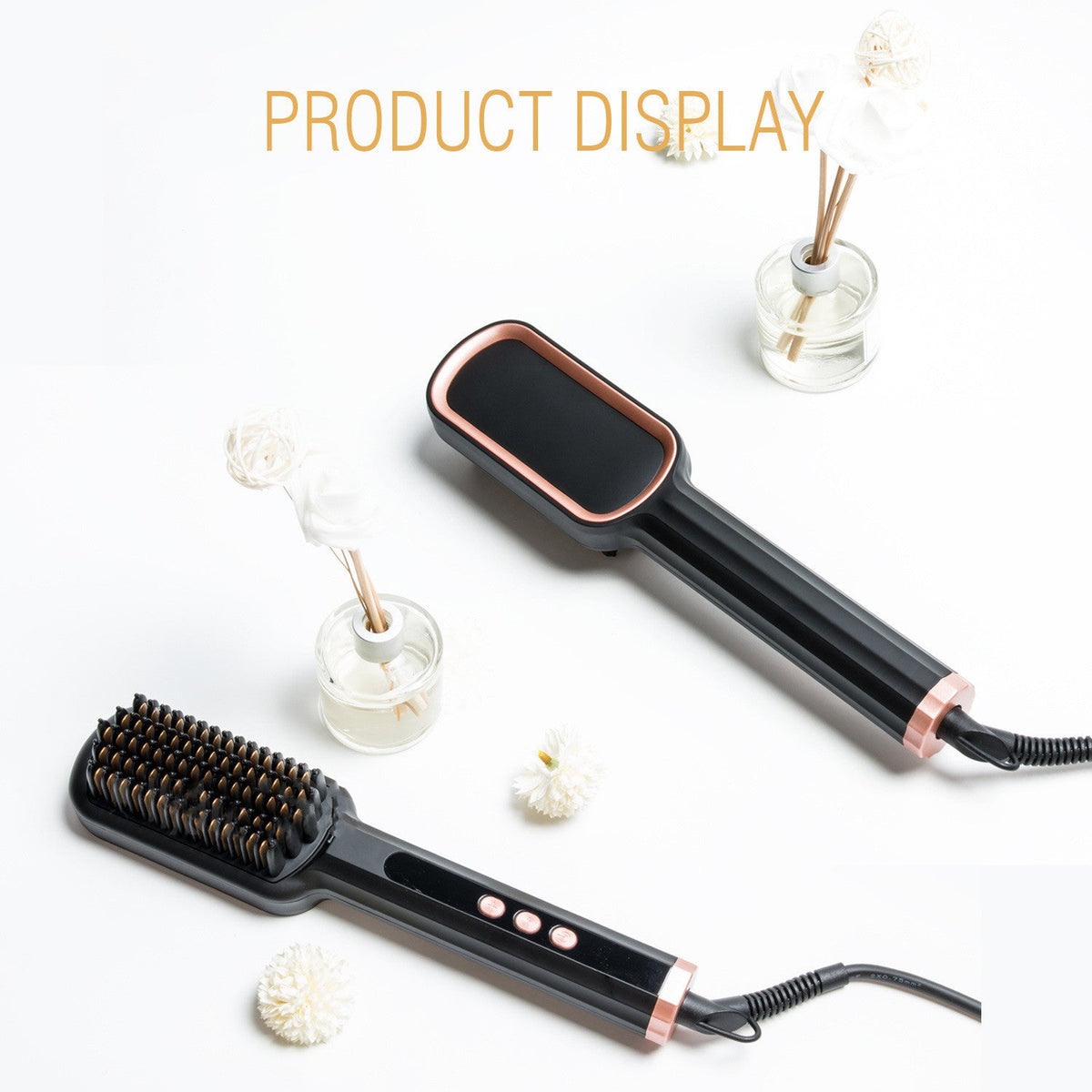 Heating Electric Curling Iron Hair Straightener Multifunctional Curling Iron Elyvora LLC