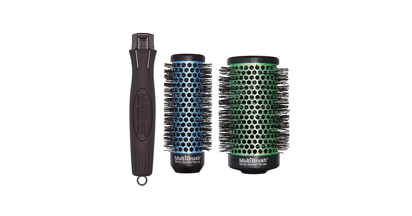 Olivia Garden Multi Brush 3-Piece Kit MB-KT01 The Beauty Box