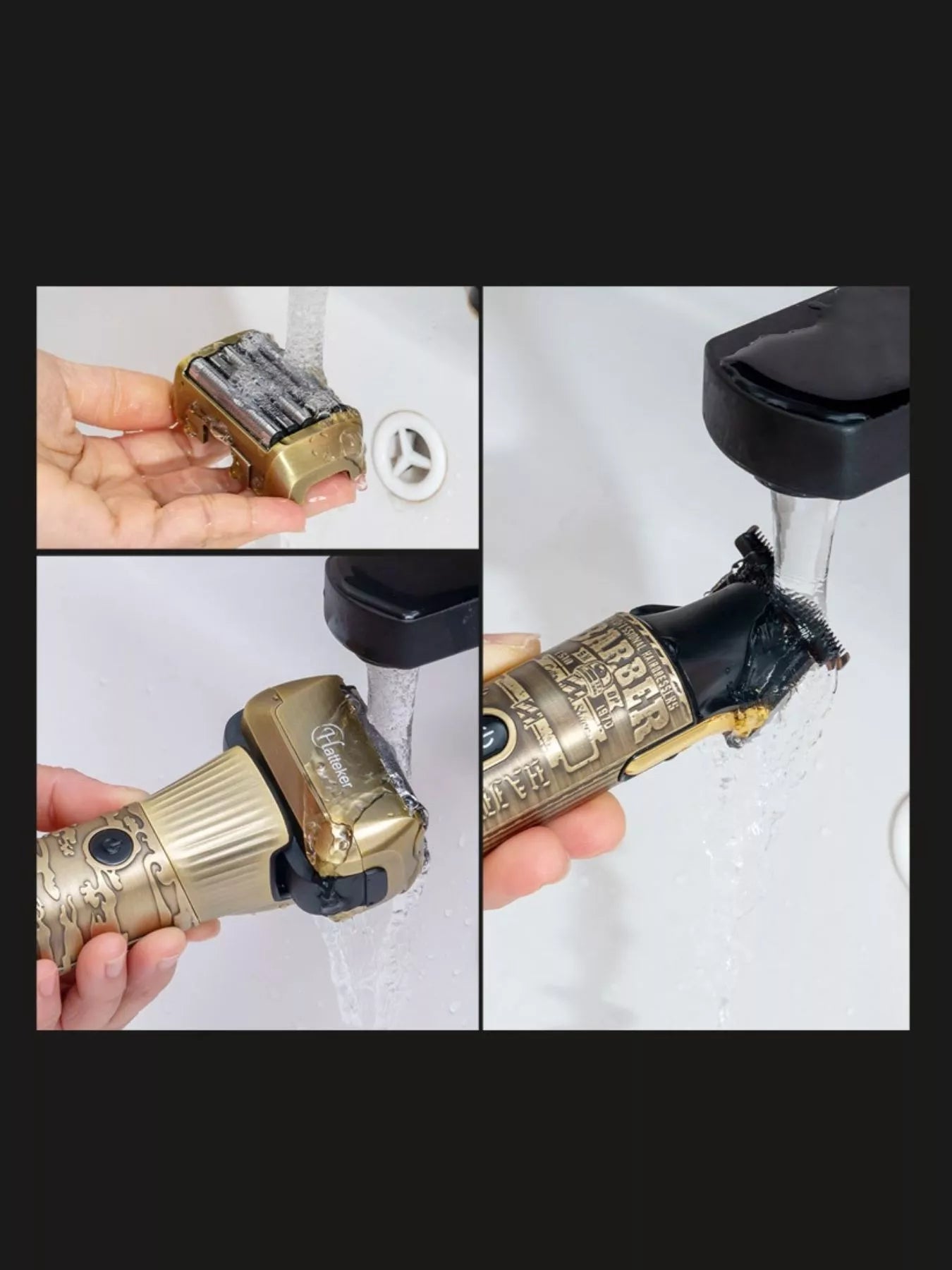 LED Display Hair Clipper Unique Oils