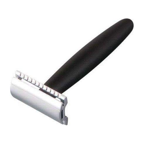 Merkur Straight Cut Chrome Long Black Handle Double Edge Razor 44C Pasteur Pharmacy