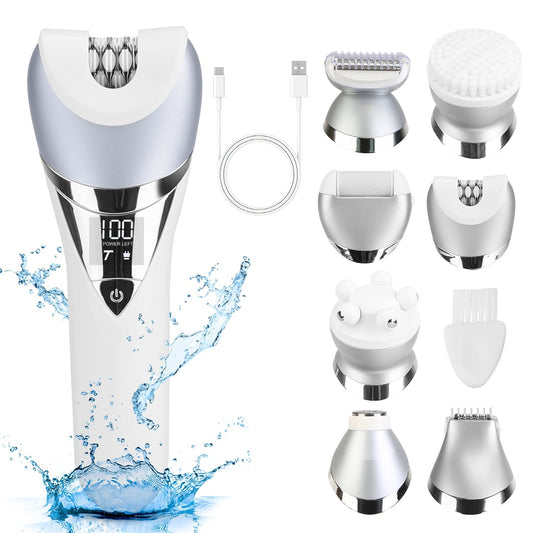 7 In 1 Electric Razor for Women Lady Hair Removal Gamba Beauty