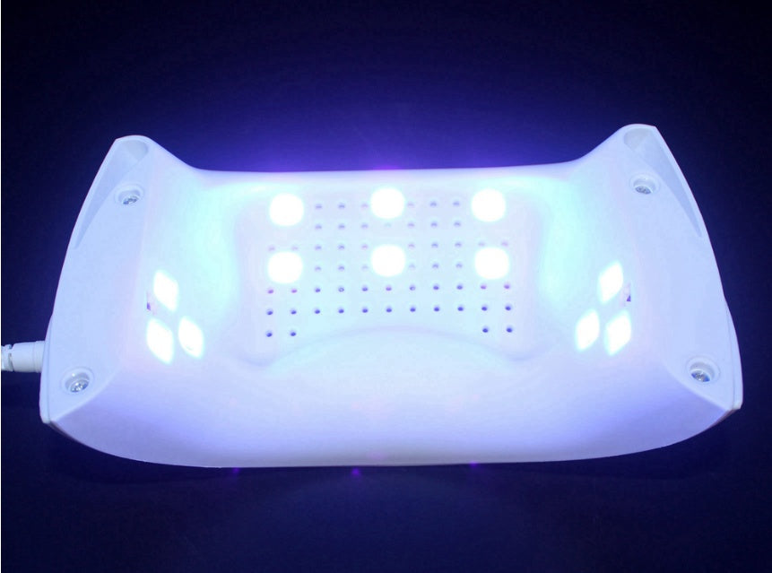 Led UV Lamp 12pcs LED Nail Dryer for ALL Nail Gel Polish Manicure With Timer button Sensor Nail Art Tools Noventix