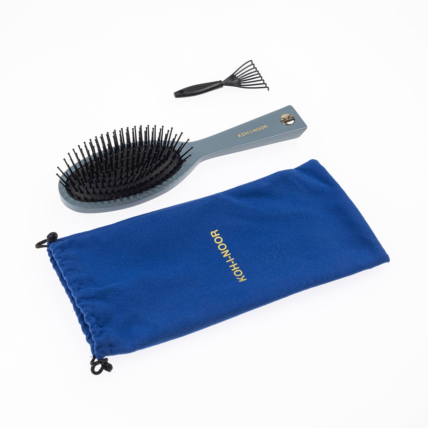 Pastel Synthetic Pin Brush - Biodegradable Acetate for Thick & Coarse Hair KOH-I-NOOR Beauty USA