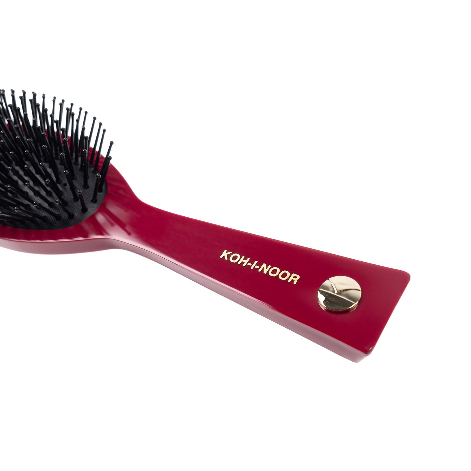 Pastel Synthetic Pin Brush - Biodegradable Acetate for Thick & Coarse Hair KOH-I-NOOR Beauty USA