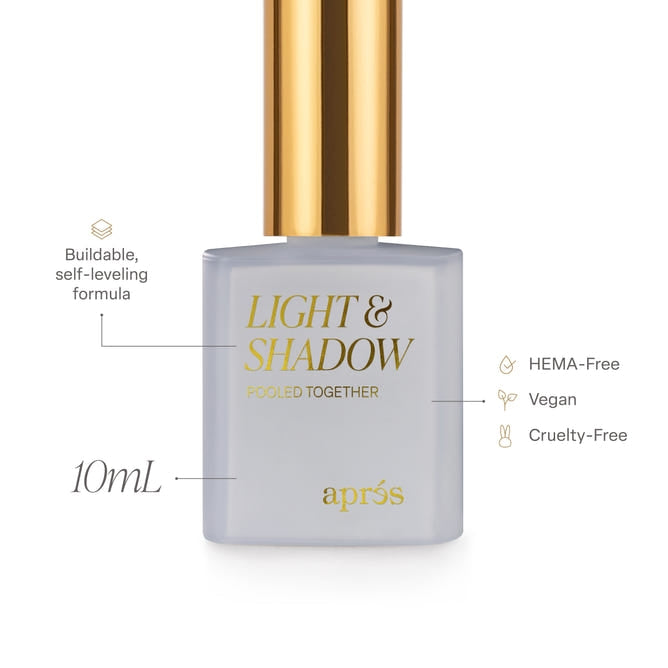 *Light and Shadow 40 Sheer Gel Couleur Collection 10ml Lunali Nail Supply