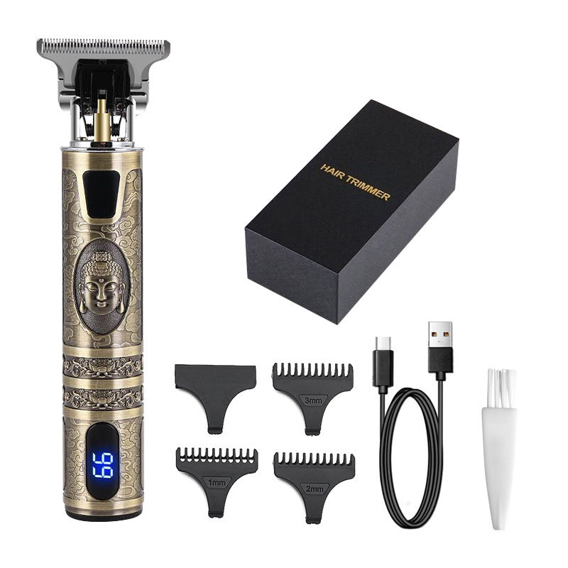 Fashion Retro Rechargeable Electric Clippers FLIPSTYLEZLLC