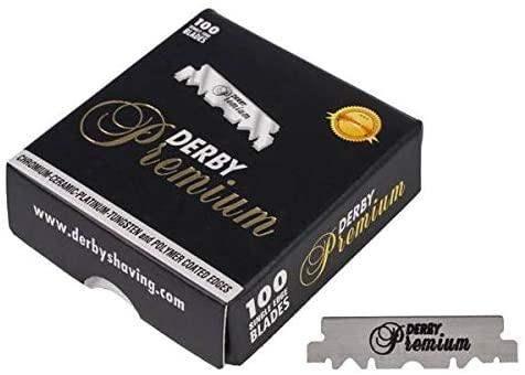 Derby Premium Single Edge Razor Blades 100 Pcs BarberSets