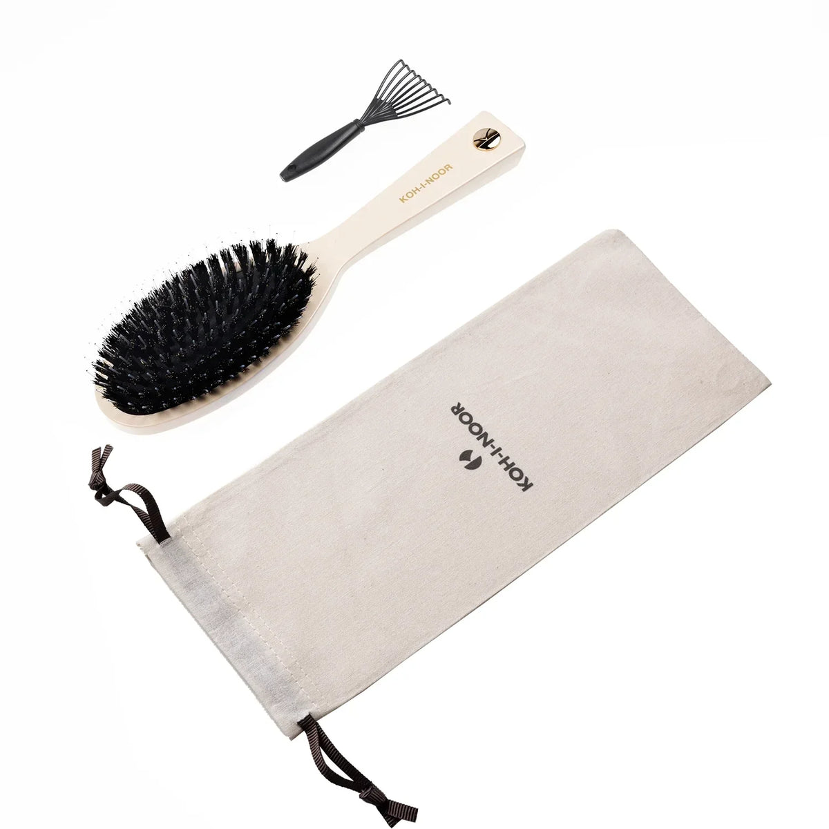 Pastel Boar & Nylon Pin Hair Brush - Biodegradable Acetate in 6 Colors KOH-I-NOOR Beauty USA