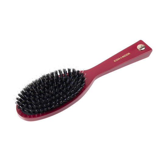 Pastel Boar & Nylon Pin Hair Brush - Biodegradable Acetate in 6 Colors KOH-I-NOOR Beauty USA