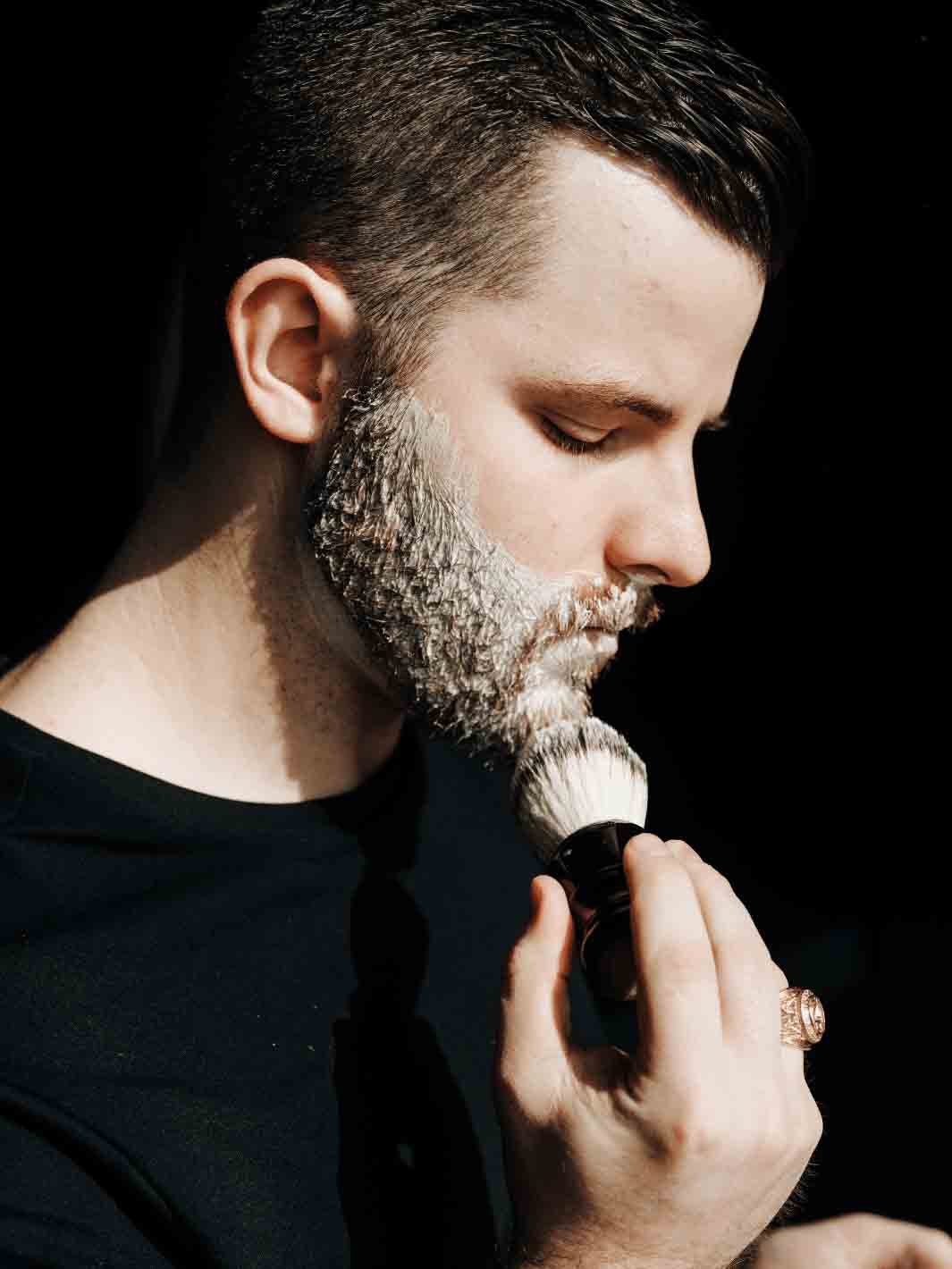 Shaving Cream Starter (Cream + Brush) Supply