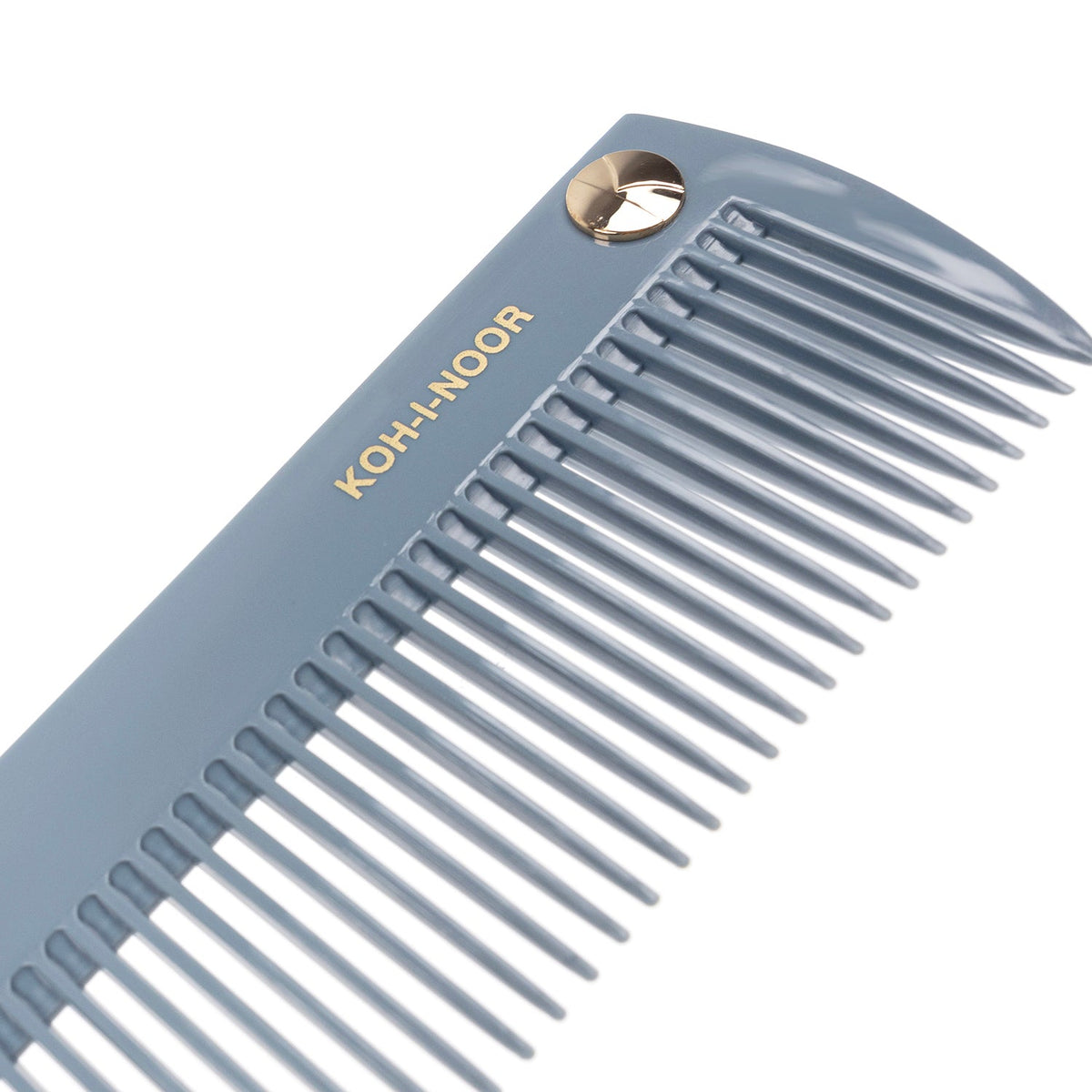 Pastel Wide Tooth Comb - Biodegradable Acetate for Detangling All Hair Types KOH-I-NOOR Beauty USA