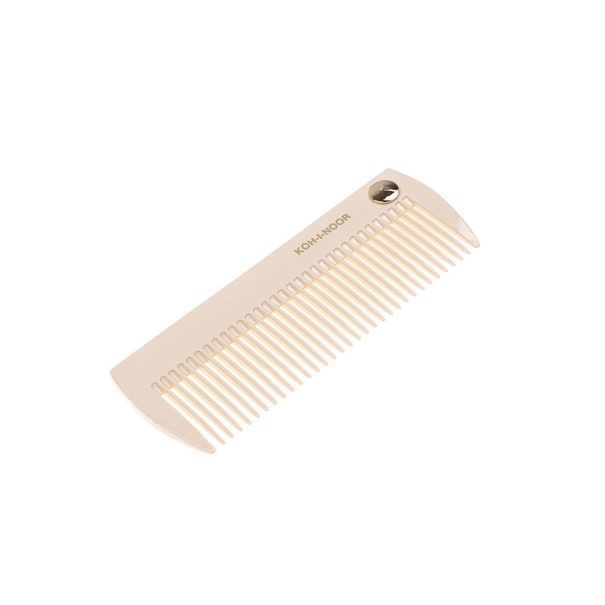 Pastel Wide Tooth Comb - Biodegradable Acetate for Detangling All Hair Types KOH-I-NOOR Beauty USA