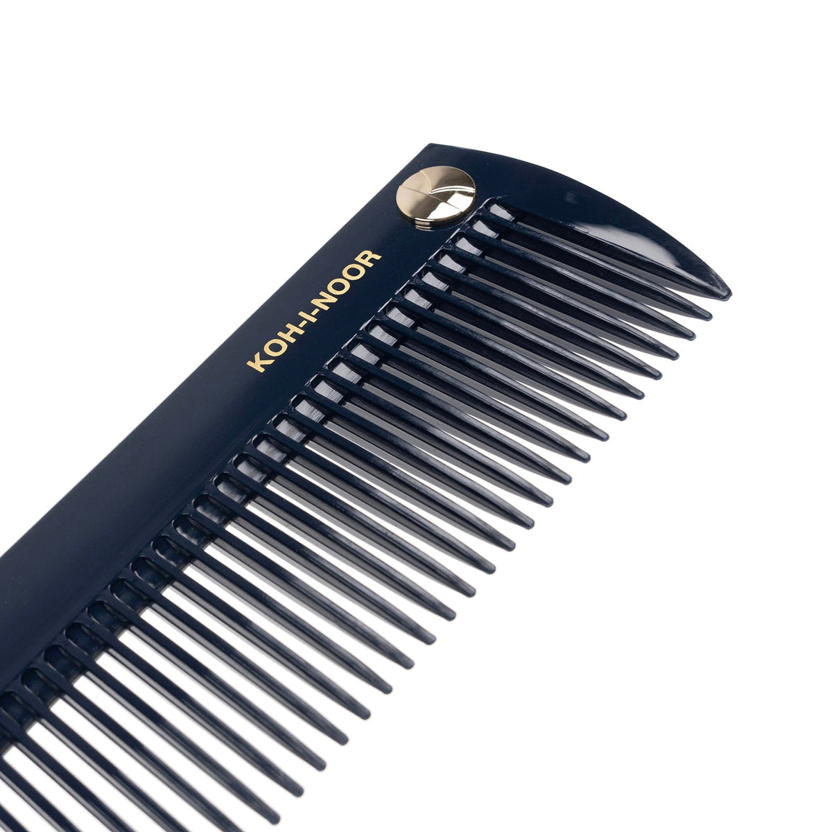 Pastel Wide Tooth Comb - Biodegradable Acetate for Detangling All Hair Types KOH-I-NOOR Beauty USA