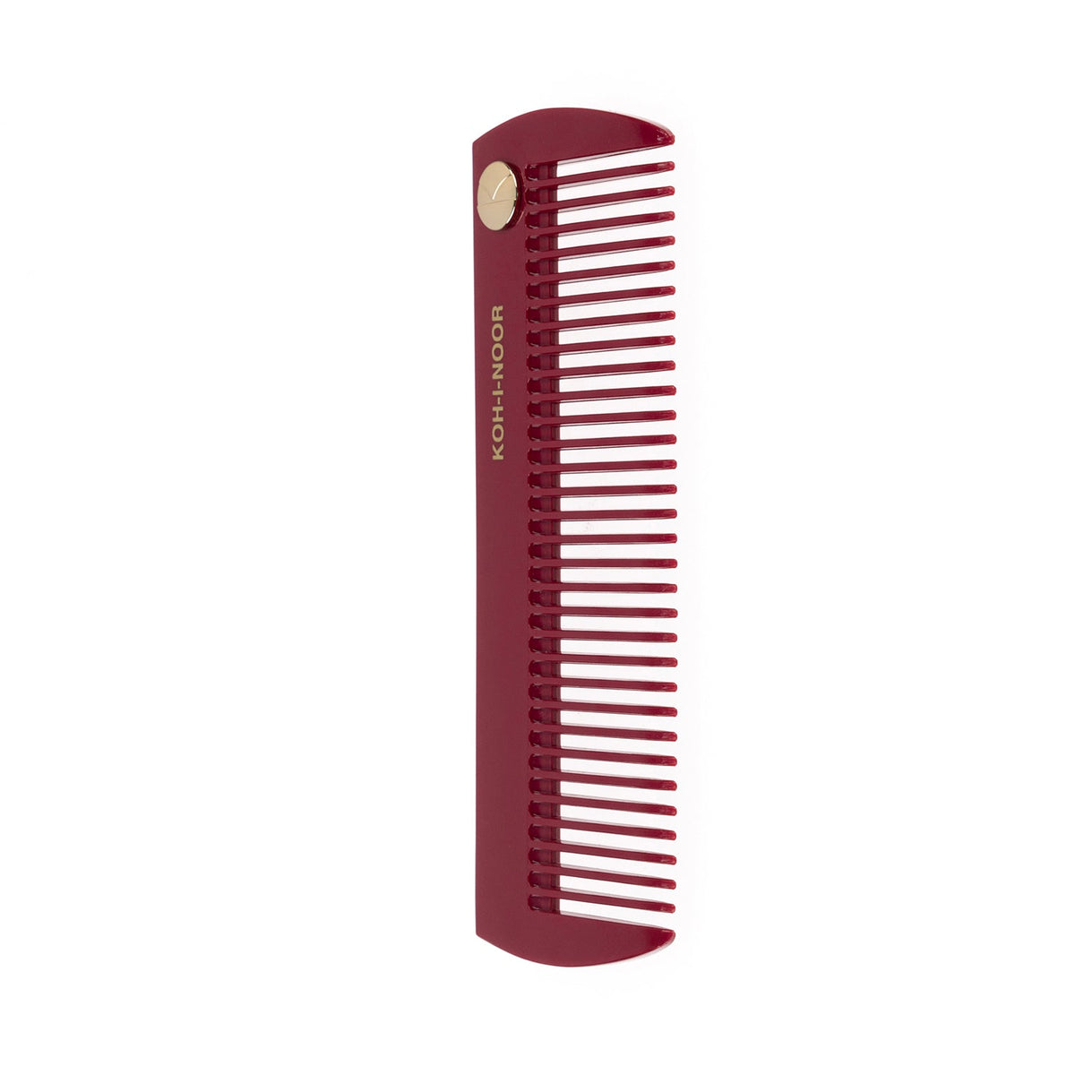 Pastel Wide Tooth Comb - Biodegradable Acetate for Detangling All Hair Types KOH-I-NOOR Beauty USA