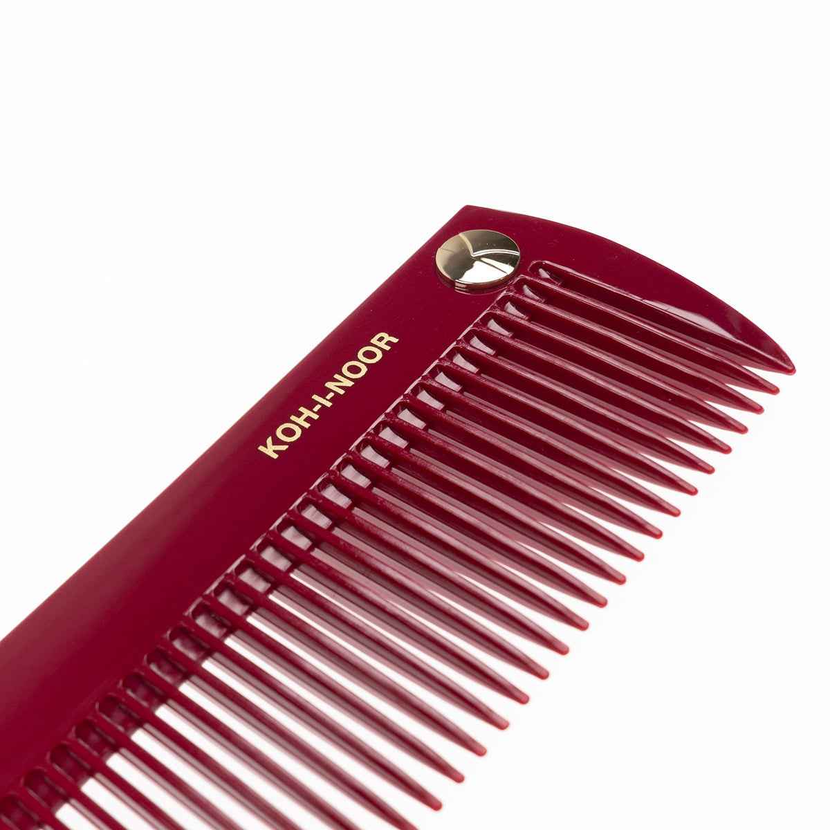 Pastel Wide Tooth Comb - Biodegradable Acetate for Detangling All Hair Types KOH-I-NOOR Beauty USA