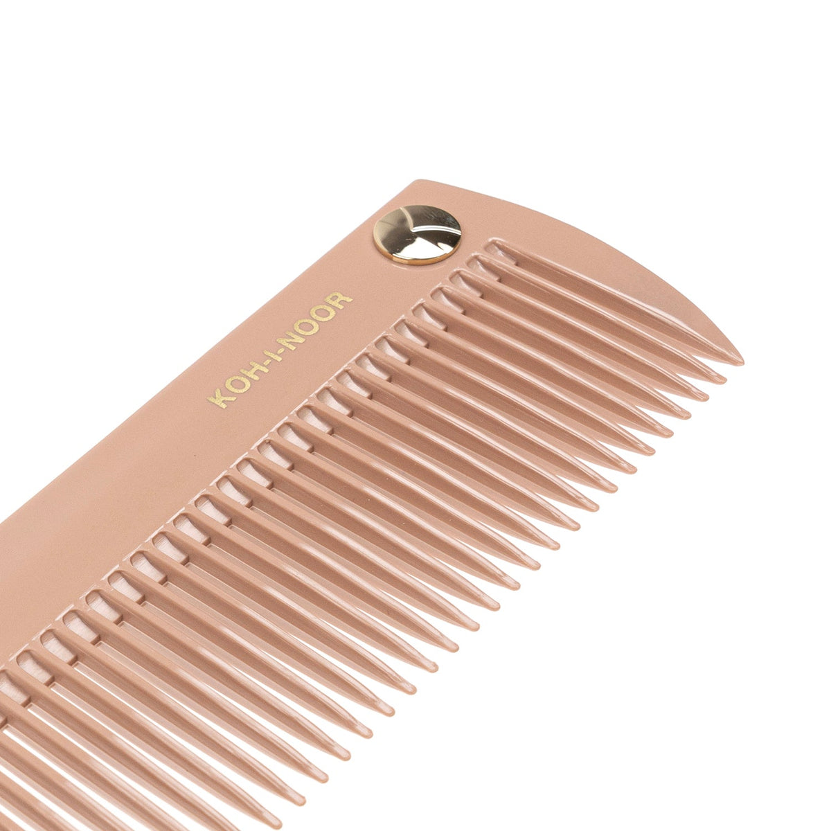 Pastel Wide Tooth Comb - Biodegradable Acetate for Detangling All Hair Types KOH-I-NOOR Beauty USA