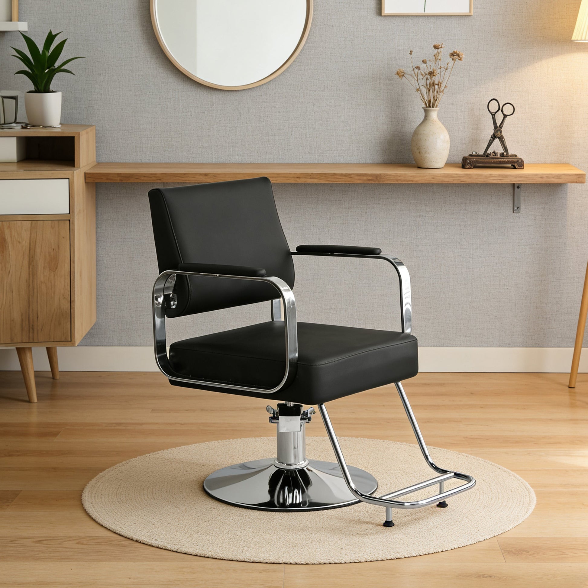 Barber Chair Salon Chair for Hair Stylist Home Furnishers