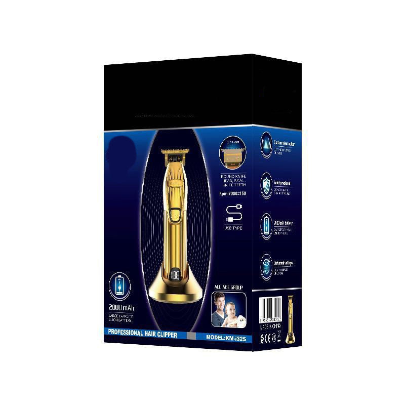 Digital Display Rechargeable Hair Clipper FLIPSTYLEZLLC
