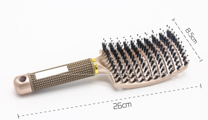 Hairbrush Anti Klit Brushy Haarborstel Women Detangler Hair Brush Bristle Nylon Scalp Massage  Teaser Hair Brush Comb Noventix