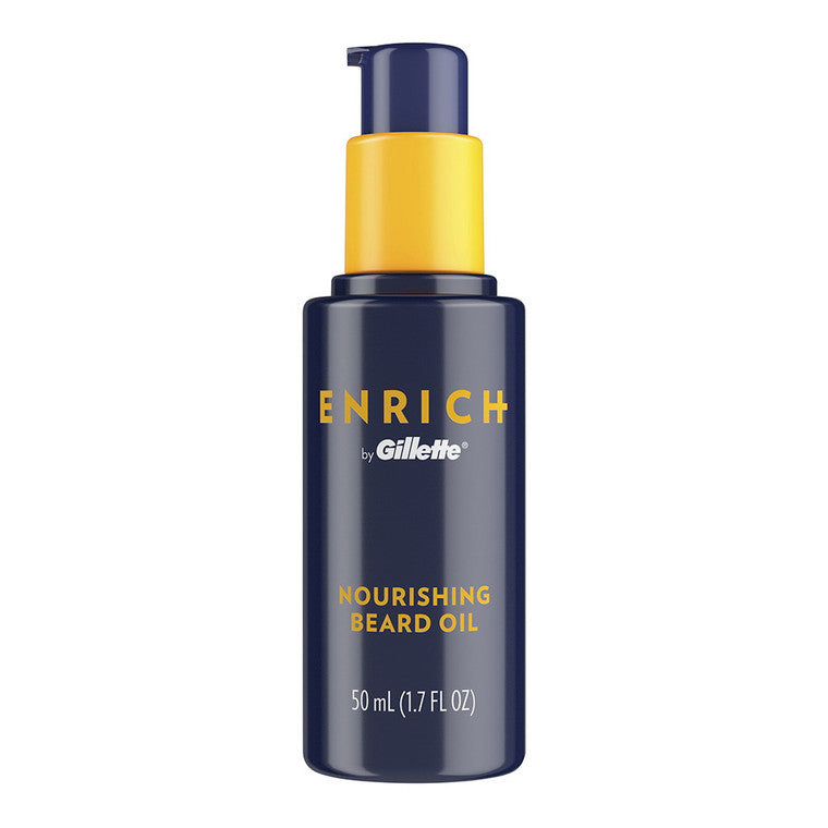 Enrich Gillette Beard Oil For Men, 1.7 Fl Oz Pasteur Pharmacy